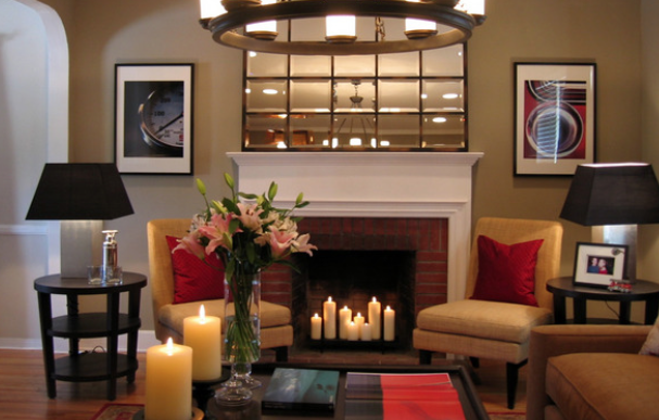 Creating a focal point by Amanda Gates, Brentwood TN Interior designer