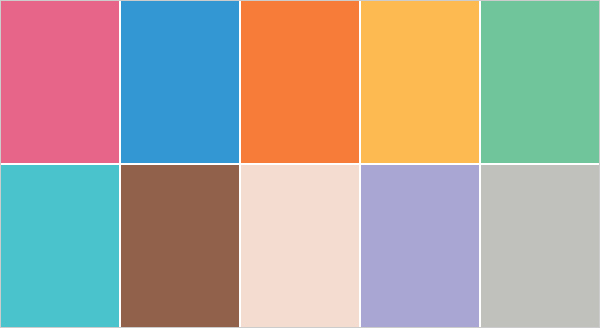 Pantone 2011 colors in action by designer Amanda Gates