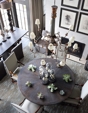 Beautiful Interiors-grays with linen and white