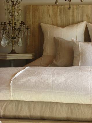 Southern Living show case home-Bedding fit for a queen