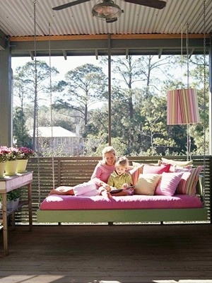Porch Swings by Franklin, TN interior designer Amanda Gates