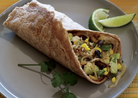 Delicious Vegetarian Burritos