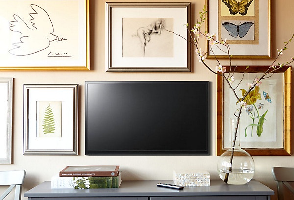 How to Decorate Around a TV