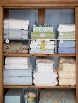 5 ways to dress up your linen closet by Franklin, TN designer Amanda Gates
