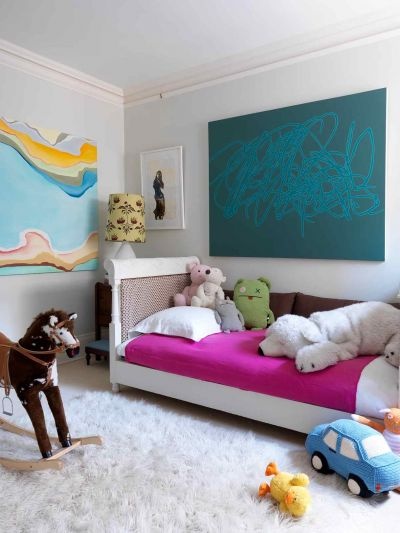 Fun and eclectic kids rooms