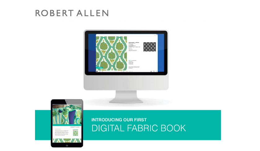 Viridian, Robert Allen’s New Digital Fabric Book