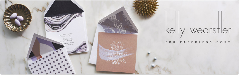 Kelly Wearstler for Paperless Post