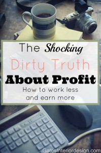 The shocking dirty truth about profit