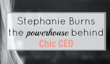 Design 101 Podcast – Stephanie Burns, Founder & CEO of Chic CEO