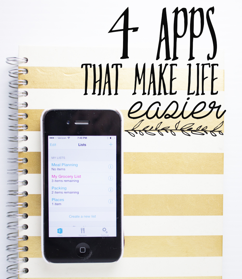 4 iPhone Apps To Make Your Life Easier