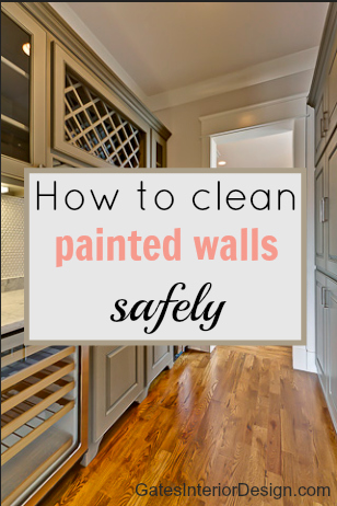 How to clean painted walls safely