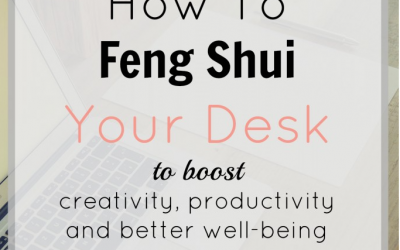 How to feng shui your desk
