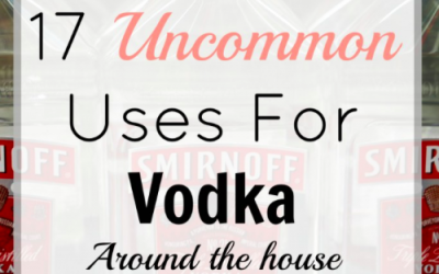 17 uncommon uses for vodka