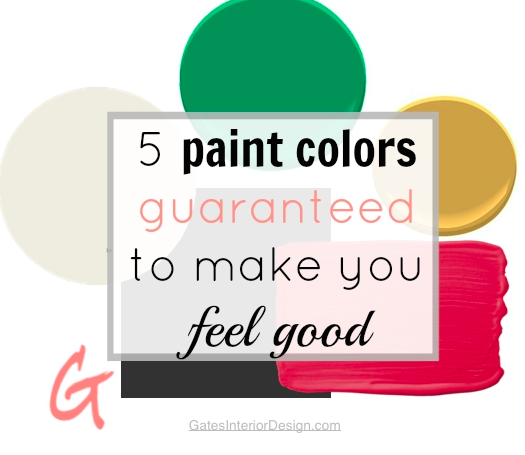 5 paint colors guaranteed to make you feel good