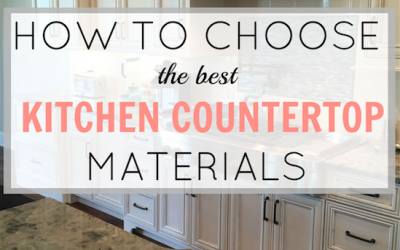 How to choose kitchen countertop materials