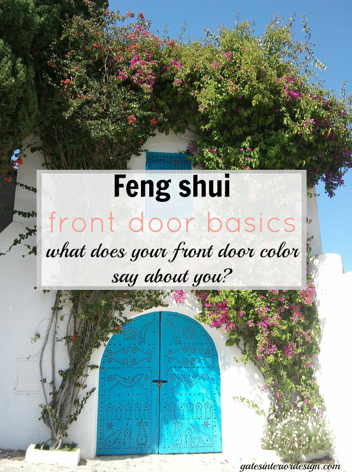 Feng shui front door basics
