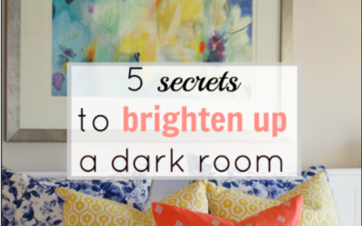 5 secrets to brighten up a dark room