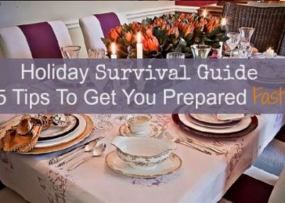 Holiday Survival Guide – 5 Tips to Get you Prepared