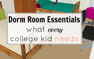 Dorm room essentials, what every college kid needs