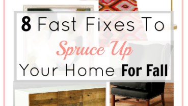 8 fast fixes to spruce up you home for fall