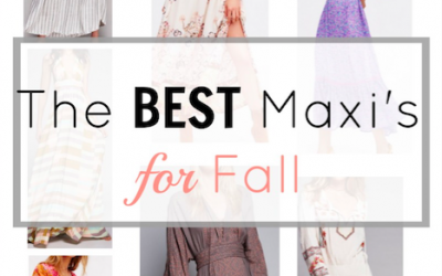 The Best Maxi’s for Fall