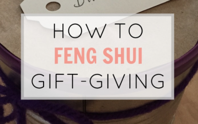 How To Feng Shui Your Gift Giving. By Franklin, TN designer, Amanda Gates