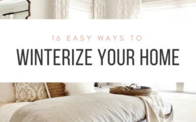 16 Easy Ways To Winterize Your Home