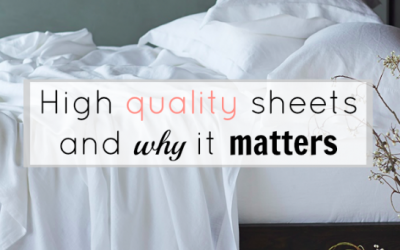 High Quality Sheets and Why it Matters